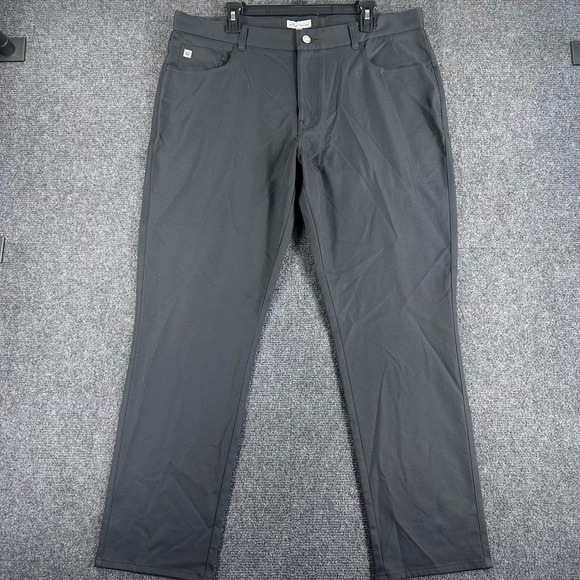 Peter Millar Other - Peter Millar Golf Pants Mens 38/30 38x30 Black Performance Five Pocket Casual